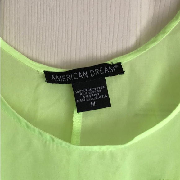 Bright yellow tank top - Picture 2 of 3